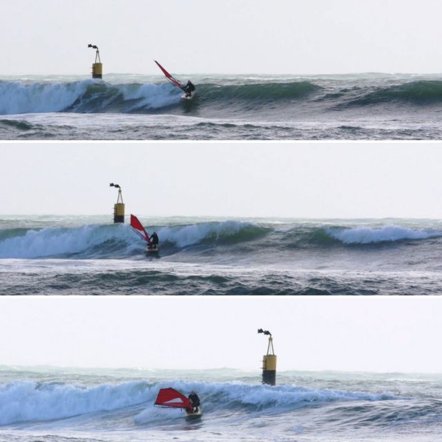 - Surf-sailing - Juste pour le fun
🌊 La session du 3 février 2026

📷 @mistermi29 🙏🏻

🏖️ Ceux qui, comme moi, ont connu la planche à voile dans les années 80, nous allions à la plage et allions simplement à l'eau avec les conditions du jour ! 

🤨 Aujourd'hui les conditions étaient encore agitées.
Trop de vent pour le stand-up-paddle, pas assez pour la planche ? J'aurais pu faire l'un ou l'autre ou pourquoi pas les deux !

☝🏻 J'ai choisi de m'offrir une session de windsurf "longboard style" sur l'Intense 9' 
L'idée du jour n'était pas de planer mais plutôt de jouer dans les vagues, j'ai opté pour ma voile OSS 5m.

🧠 Mentalement je n'étais pas dans une quête de performance ou du move radical, mais simplement de me faire plaisir, de glisser avec les éléments.
Mais ne serait-ce pas une sorte de performance ? 😄

#overheadexperience
#overheadcoaching 
#overheadboards #surfavoile #surfsailing